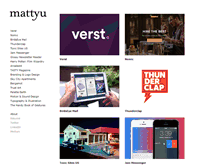 Tablet Screenshot of mattyu.ca
